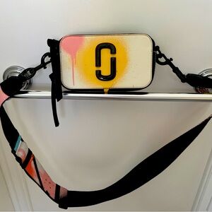 Marc Jacobs Spray Paint Snapshot Crossbody